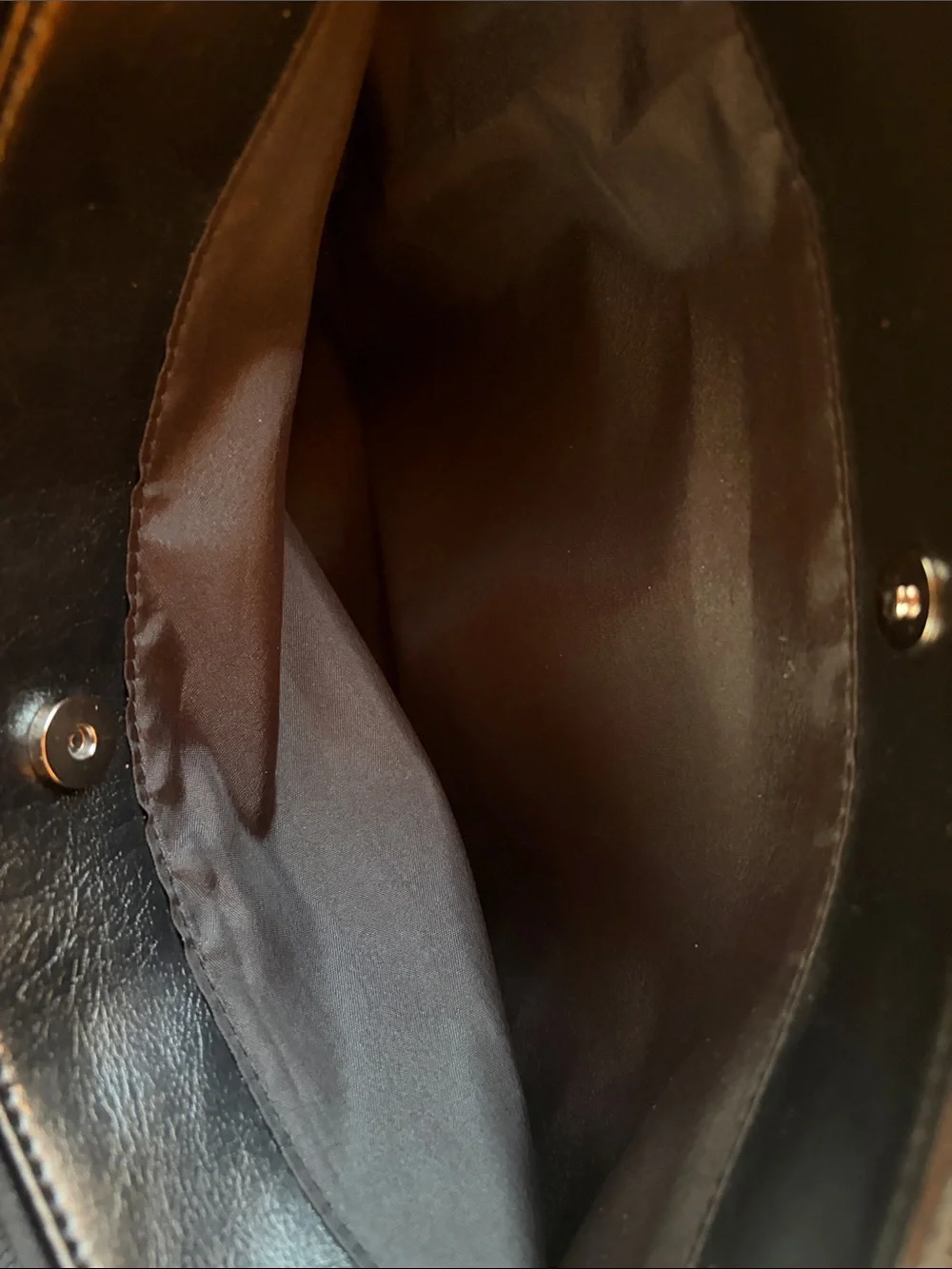Giani Bernini Black Leather Satchel